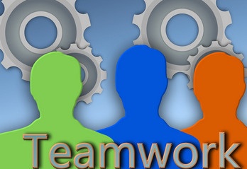 Unternehmenspartner Teamwork